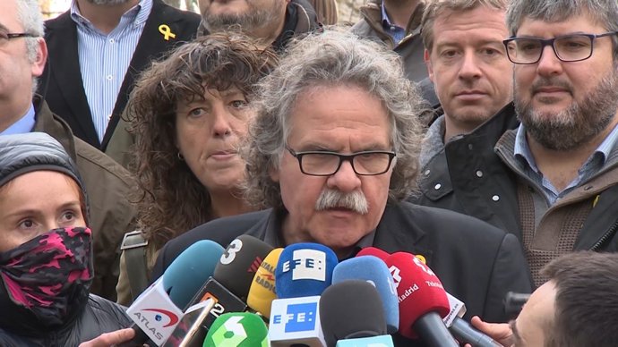 Tardà declara en la porta de l'Assemblea Nacional sobre els CDR