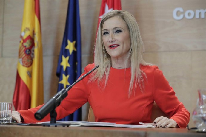 Cifuentes Preside La Reunión Del Consejo De Gobierno 
La Presidenta De La Comuni