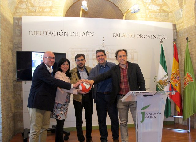 Presentación del Día del Balonmano Femenino de la provincia de Jaén 2018.
