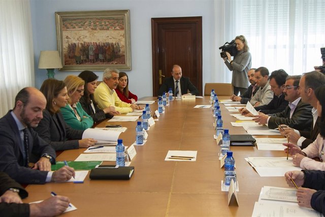 Reunión de la comisión de seguimiento del Aepsa en Jaén.