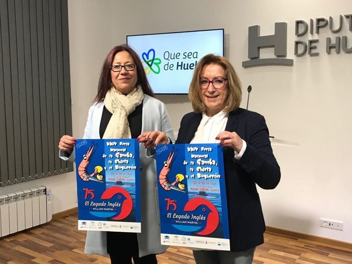 Presentan la Feria de la Gamba, la Chirla y el Boquerón de Punta Umbría. 