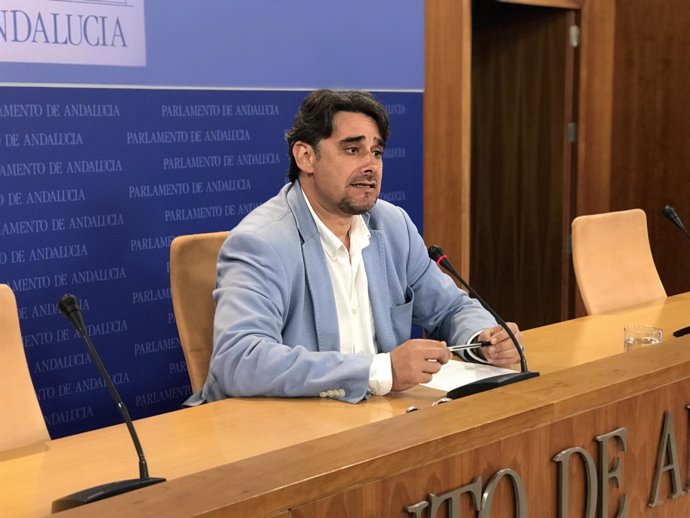 El diputado de Podemos en el Parlamento de Andalucía Juan Moreno Yagüe