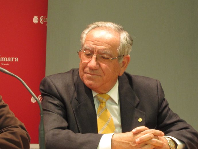 El ex presidente de la Cámara de Comercio de Murcia, Pedro García Balibrea