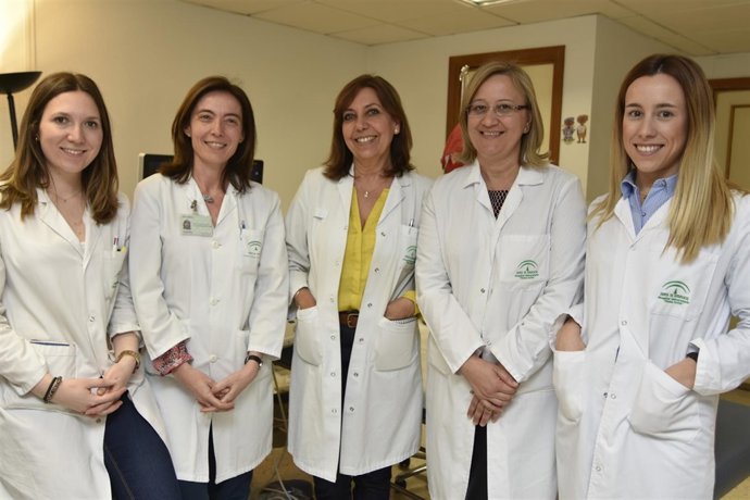 Especialistas y residentes de la Unidad de Gestión Clínica de Radiodiagnóstico