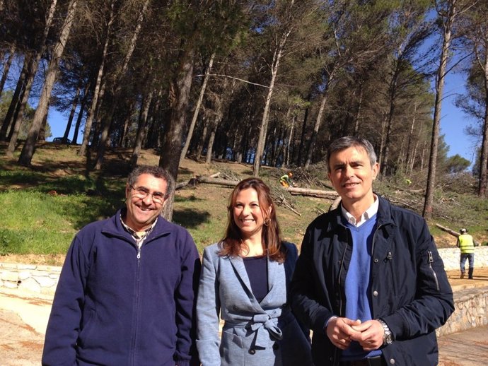 Delegado de Medio Ambiente. Ángel Acuña, en El Gastor