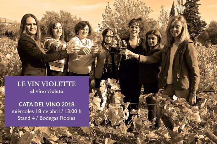 Tarjeta de presentación de 'Le Vin Violette'