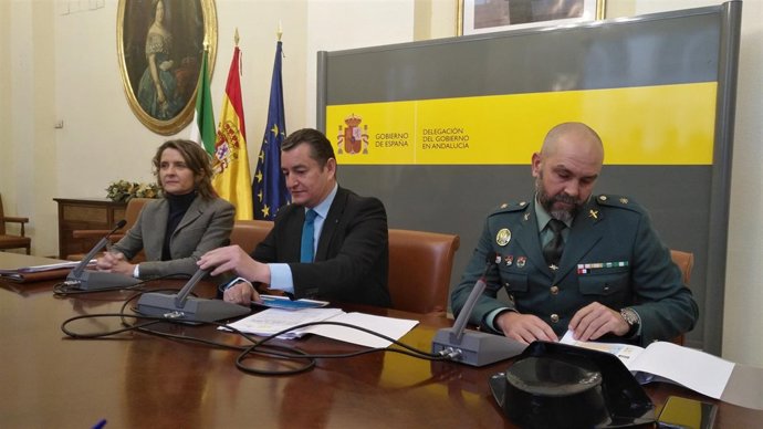 Antonio Sanz, días atrás en una rueda de prensa