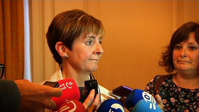 Declaraciones de la consejera Arantxa Tapia en Bilbao sobre Productos Tubulares