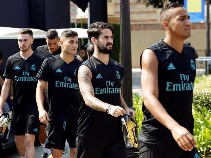 Primeros entrenamientos del Real Madrid antes de la International Champions Cup