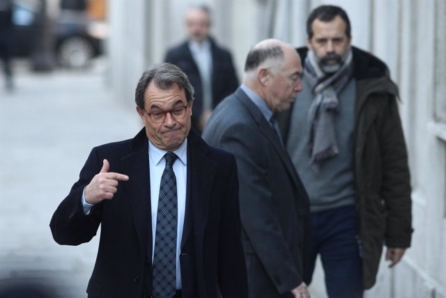 Artur Mas llega al Supremo para declarar por el procés