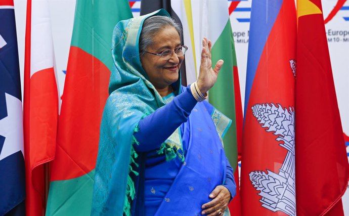 Sheij Hasina, primera ministra de Bangladesh