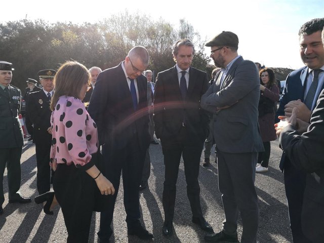 El ministro de Fomento en un acto en SAntiago.