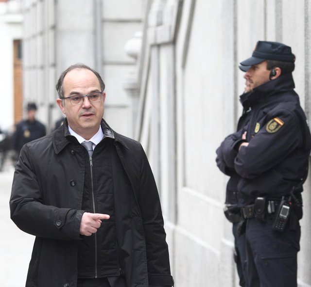 Josep Rull y Jordi Turull llegan al Supremo por la vista del procés
