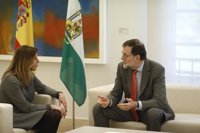 Rajoy se compromete ante Susana Díaz a convocar el CPFF "de manera inminente"