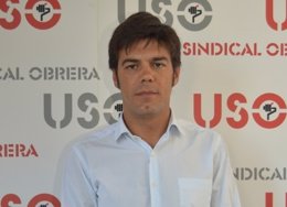 El secretario general de USO, Joaquín Pérez 