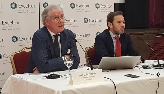 Presentación en Madrid del informe y previsiones de Exceltur