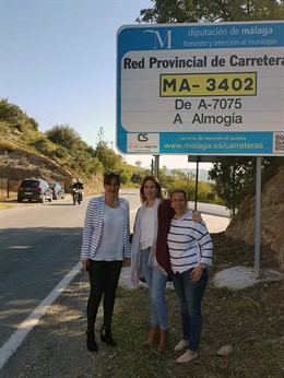Diputadas PSOE piden a diputación plan de seguridad vial en carreteras malagueña