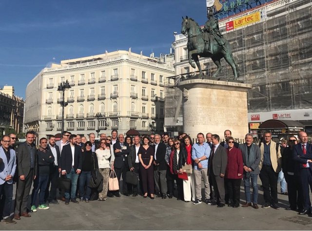 Delegación valenciana ante el Minsterior de Hacienda