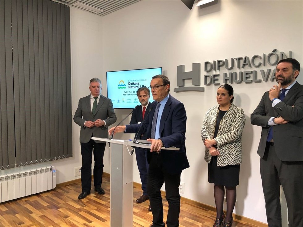 El presidente de la Diputación de Huelva, Ignacio Caraballo.