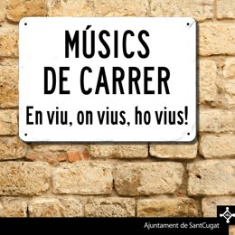 La imagen del proyecto municipal 'Músicos de calle'