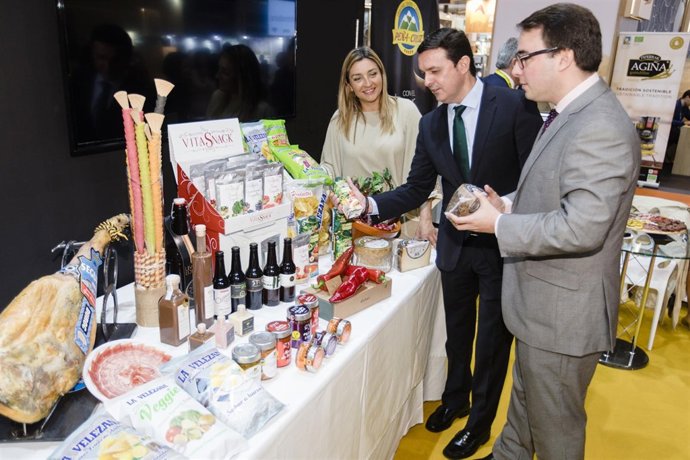 Los productos de 'Sabores Almería' vuelven de 'Alimentaria 2018' "satisfechos".