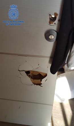 Daños en la habitación de un hotel