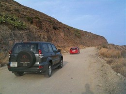 Acceso Rodado A La Cala De San Pedro, Níjar (Almería)