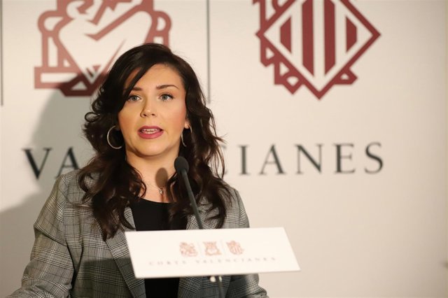 Mari Carmen Sánchez, portavoz de Ciudadanos en Les Corts en imagen de archivo