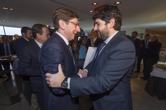 López Miras y Goirigolzarri, en su encuentro este miércoles