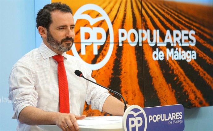 Jota Carmona portavoz del PP de Málaga