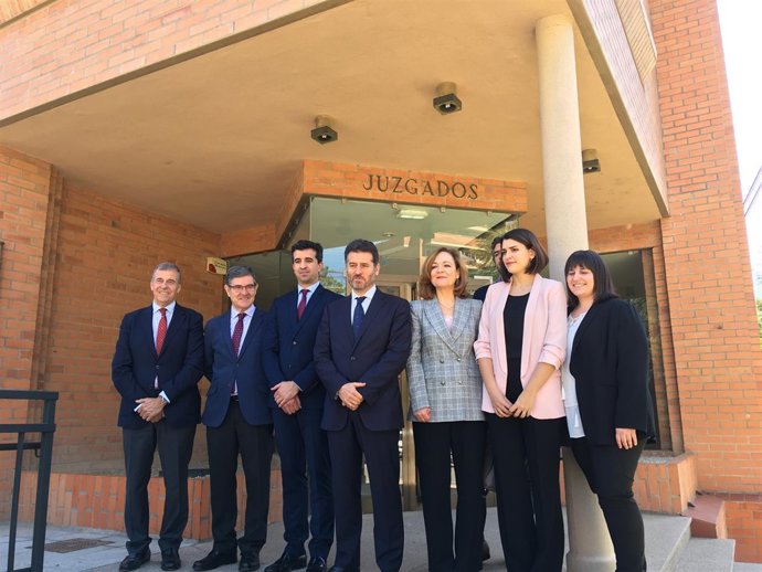 El expediente judicial electrónico ya se ha implantado en Juzgados de Barbastro 