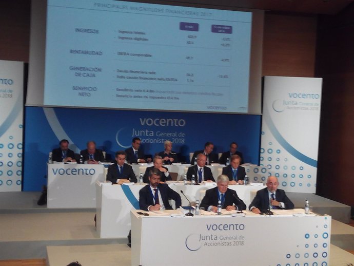                Junta De Accionistas De Vocento 2018                