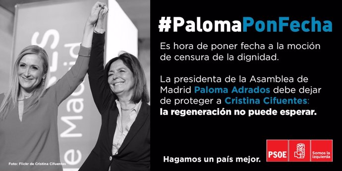Campaña 'PALOMAPONFECHA'