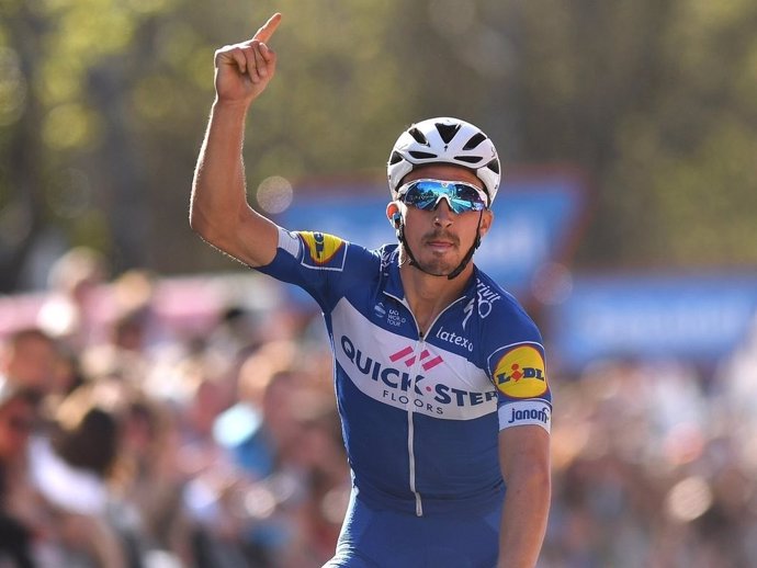 Julien Alaphilippe, ganador de la Flecha Valona