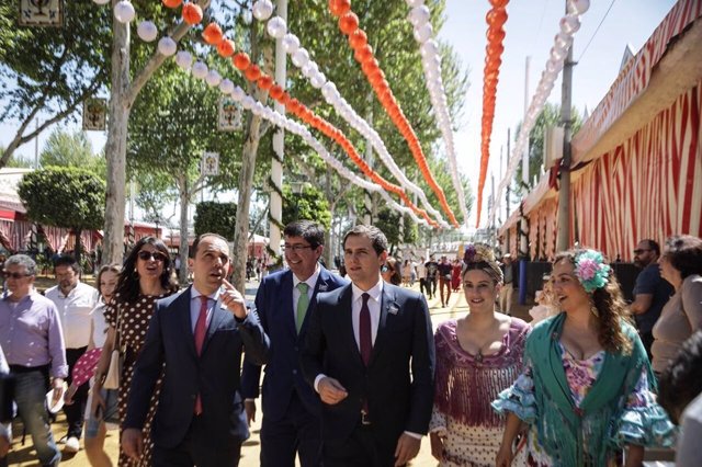 Albert Rivera y Juan Marín