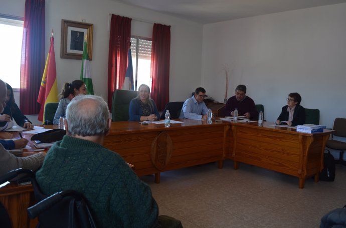 Comisión para preparar el programa del 500 aniversario de El Almendro. 