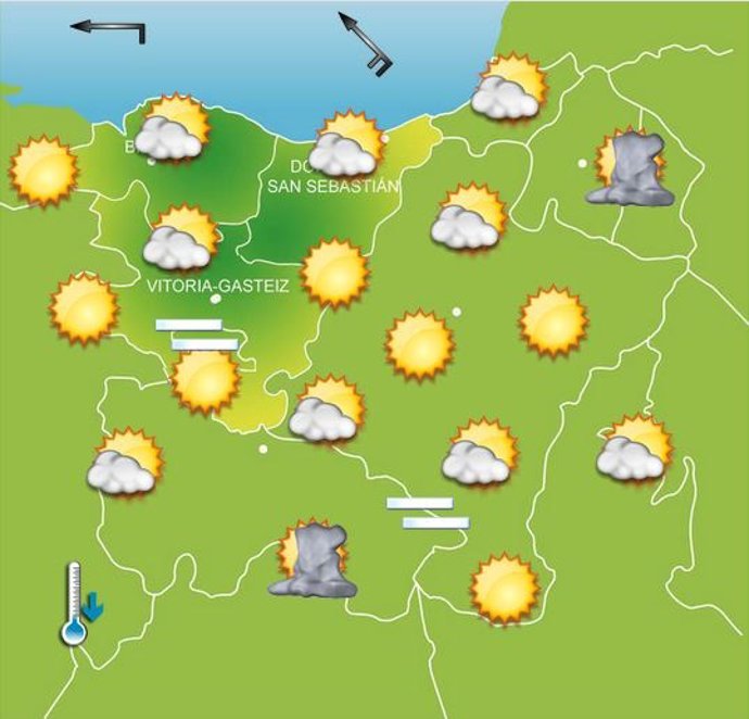 Previsiones para el 19 de abril
