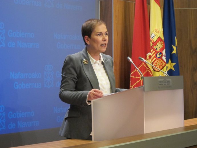 La presidenta del Gobierno de Navarra, Uxue Barkos                 