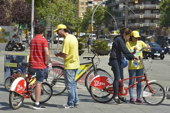 Informadors Dia Mundial de la Bicicleta