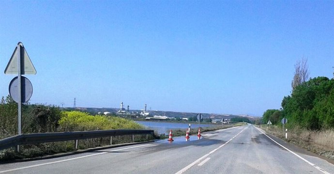 Imagen de la N-113 en Castejón