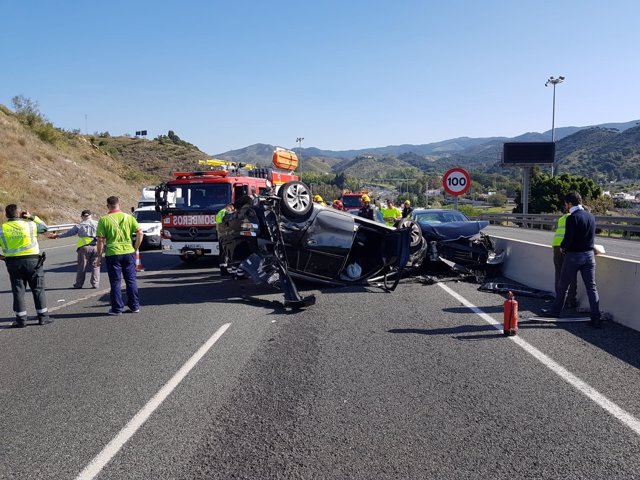 Accidente en Málaga 