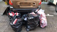 Intervenidas cerca de 2.500 cajetillas de tabaco de contrabando en San Roque (Cádiz)