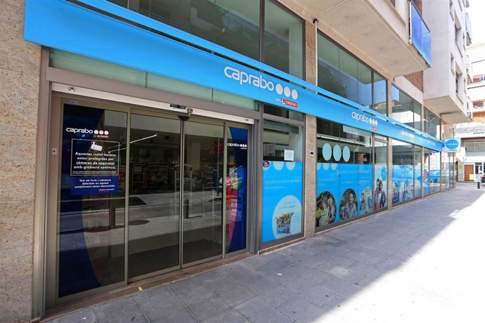 Supermercat de Caprabo a Barcelona