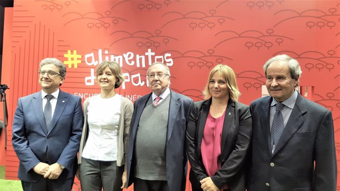 Delegado Enric Millo,ministra Isabel García Tejerina,Josep Lluís Bonet (Fira)