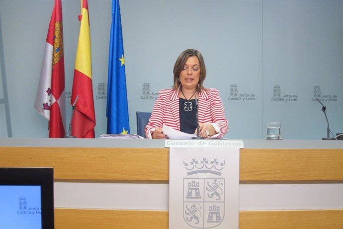Marcos tras la rueda de prensa del Consejo. Valladolid 19/04/2018