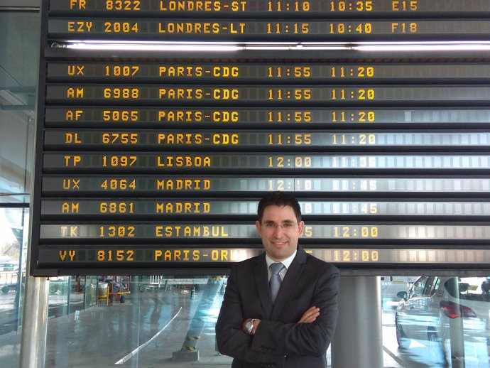 Joaquín Rodríguez, director del Aeropuerto de Valencia