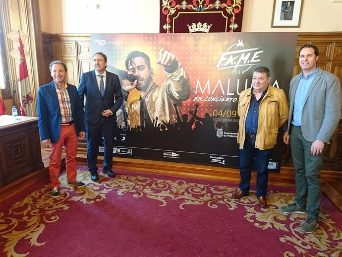 Presentación del concierto de Maluma