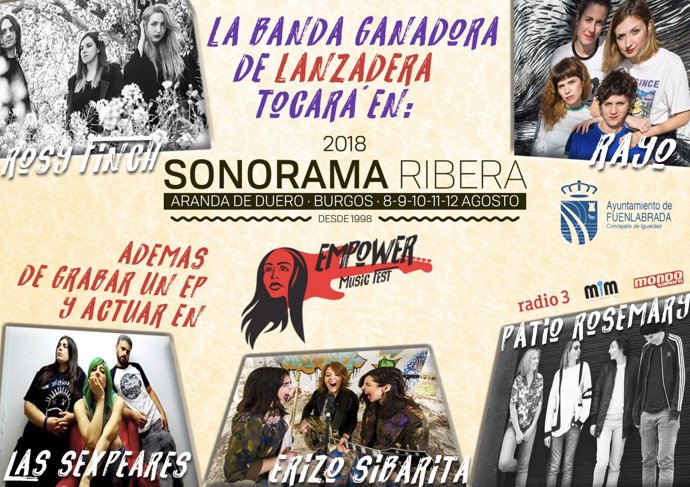 La Banda Lanzadera De Empower Music Tocará En El Festival Sonorama Ribera