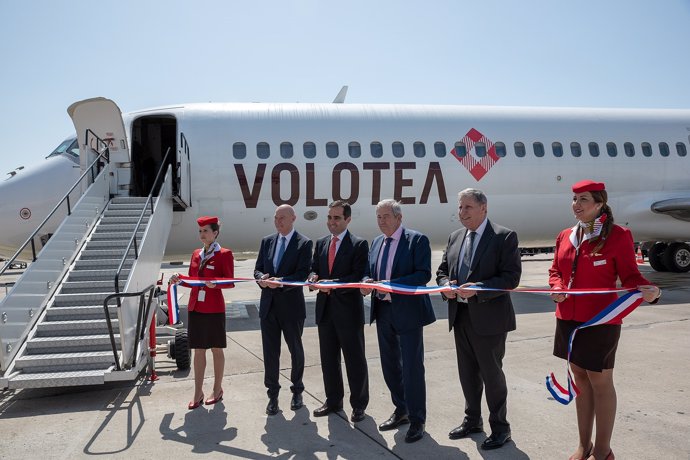 Volotea inaugura su nueva base en Marsella