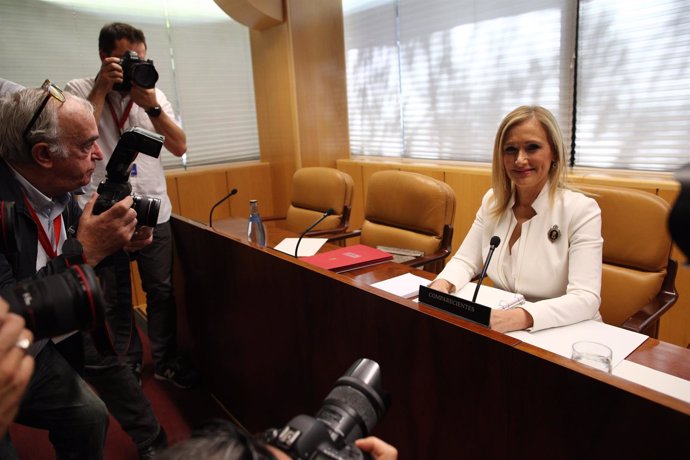 Cristina Cifuentes comparece en la comisión sobre corrupción